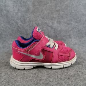 Nike Shoes Kids Toddler 9C Athletic Trainer Casual Sneaker Adjustable Strap Pink